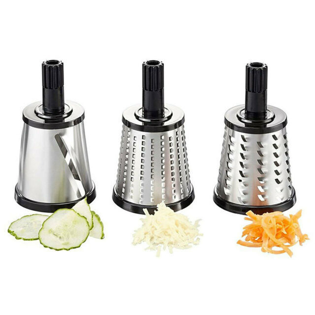 GEFU Transforma Rotary Grater + 3 Drums Kitchen Chopper Slicer Multifunction