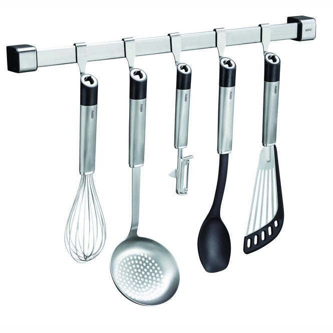 GEFU Smartline Kitchen Rack Utensils Storage Organiser 50 cm - Silver