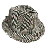 Failsworth Stafford Tweed Trilby Hat Made in UK in Brown