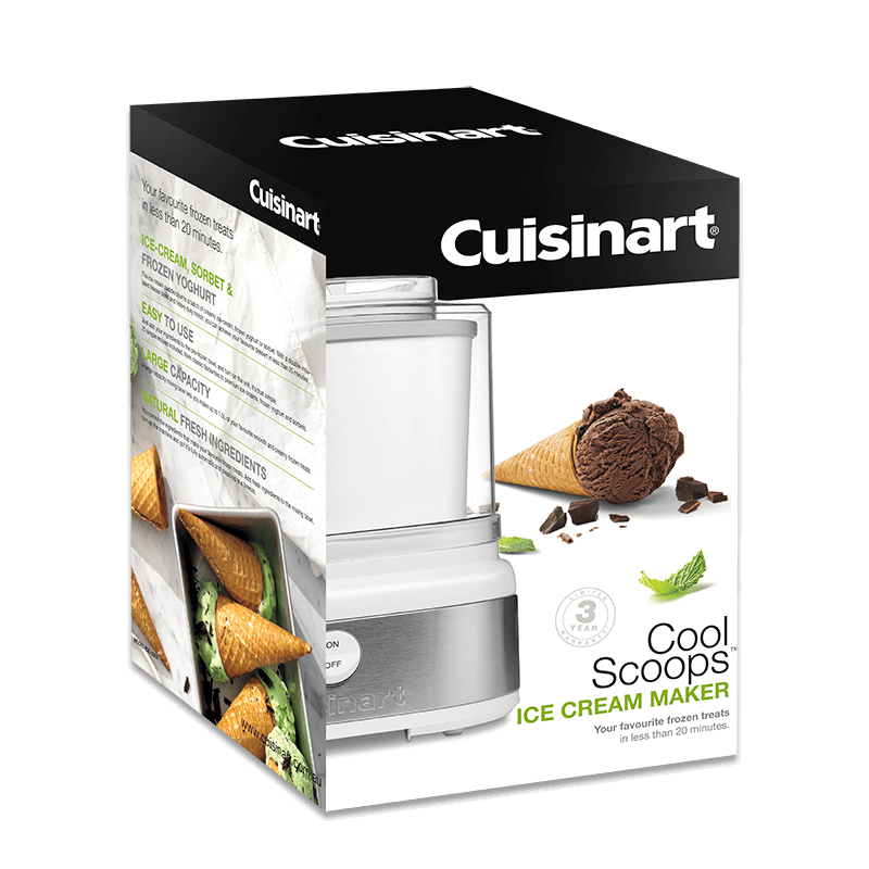 Cuisinart 1.5L Ice Cream Electric Maker Frozen Yoghurt/Slushy/Sorbet Dessert