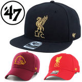 47 Brand Adjustable Snap Back National Sport League Hat Cap Liverpool/Red/Yellow