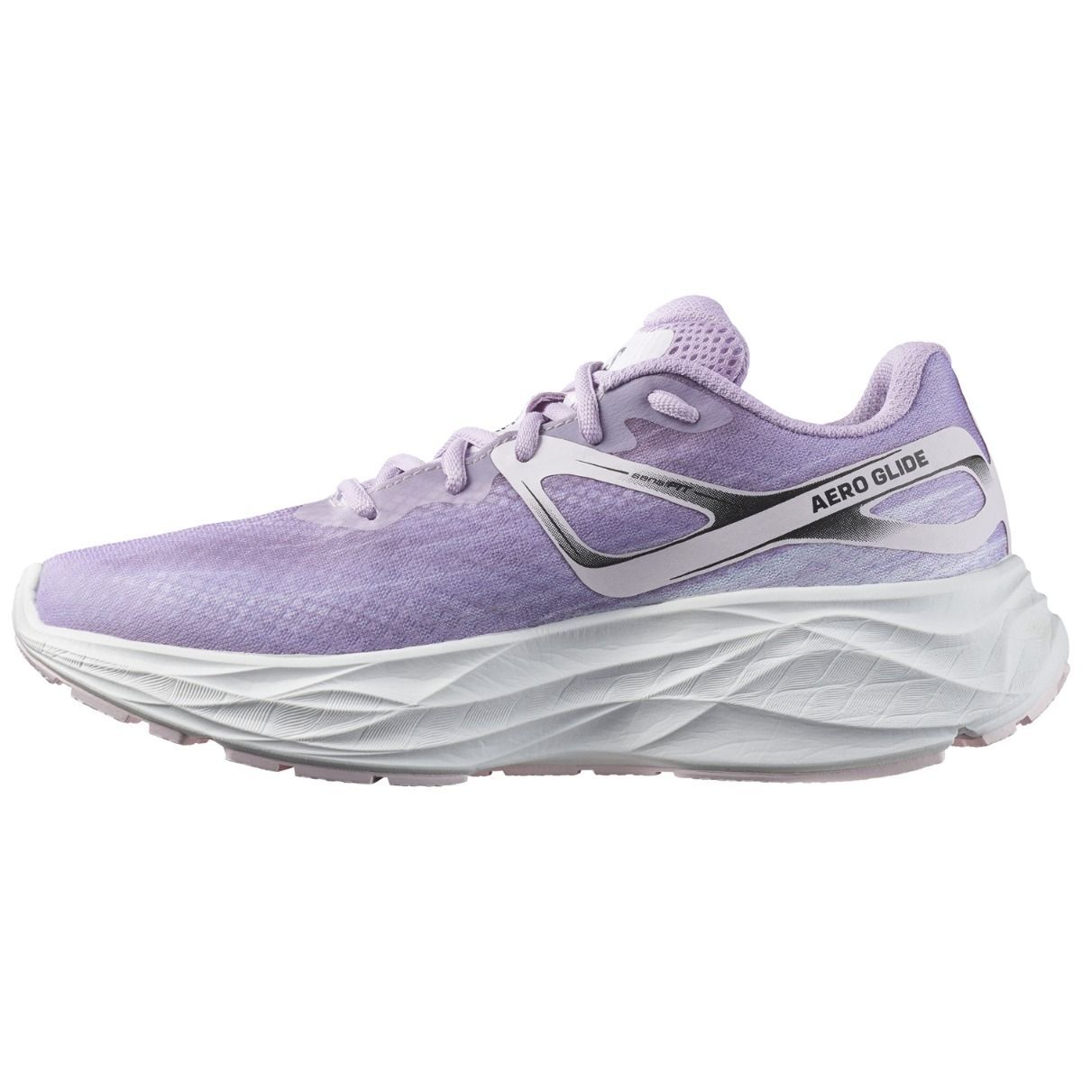 Salomon Womens Aero Glide Sneakers Shoes in Orchid Bloom Size UK 8.5