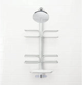 OXO 3 Tier Aluminium Shower Caddy Bath Rack Hanging Rust Proof