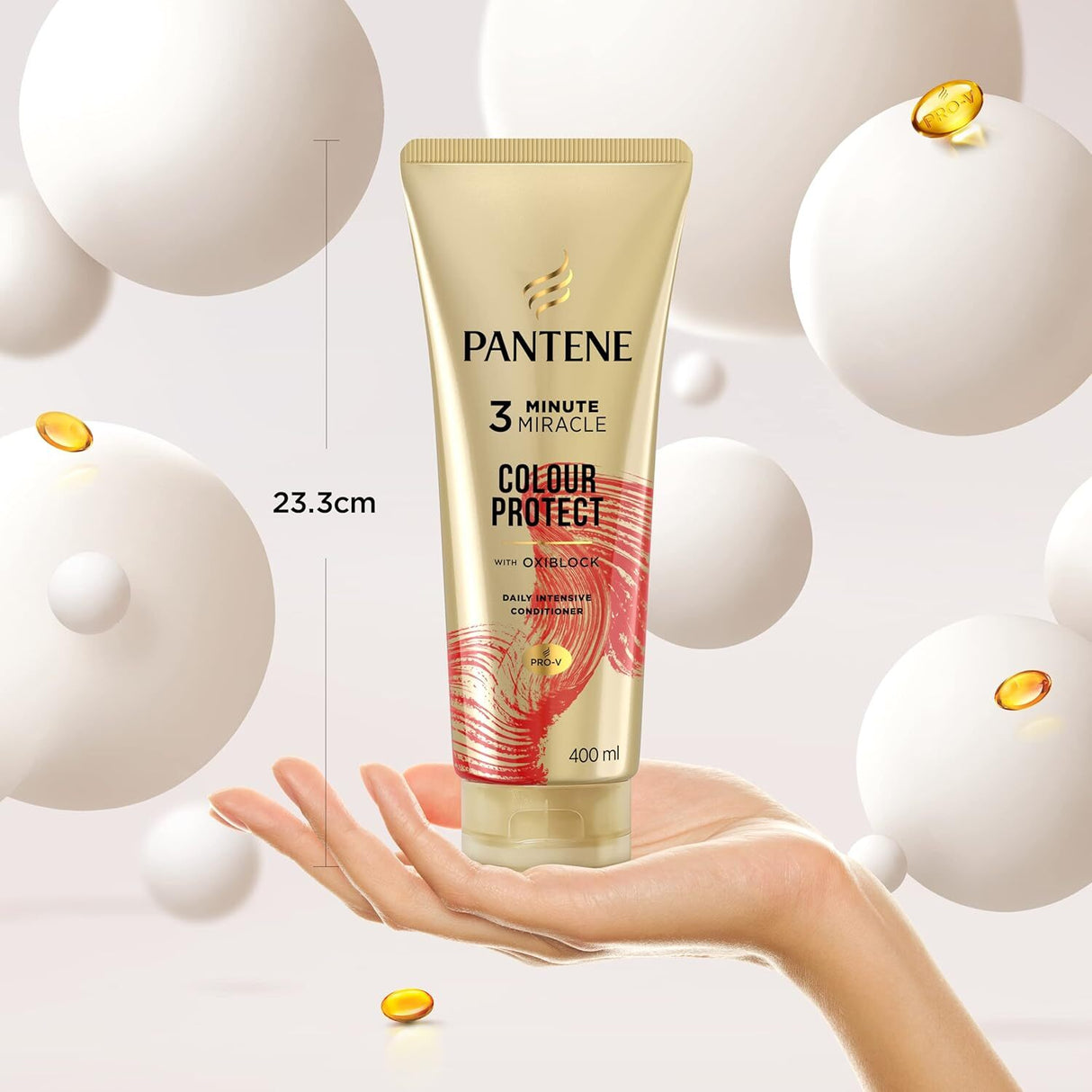 Pantene 3 Minute Miracle Colour Protection - Deep Conditionining Treatment For Coloured Hair, 400ml