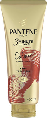 Pantene 3 Minute Miracle Colour Protection - Deep Conditionining Treatment For Coloured Hair, 400ml