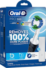 Oral-B Pro 300 Black Electric Toothbrush - Black