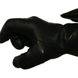 Dents Mens Unlined Leather Driving Gloves worn by Daniel Craig - Black