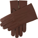 Dents Mens Leather Gloves with Palm Vent & 3-Point Stitch Detail