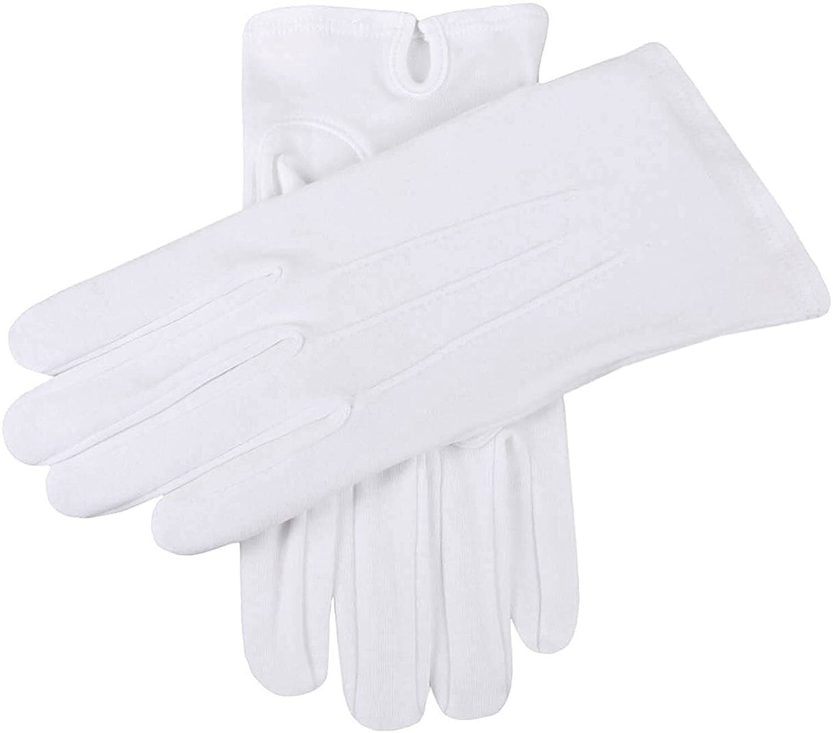 Dents Mens Cotton Dress Gloves With Palm Vent And 3-Point Stitch Detail