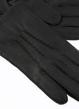 Dents Mens Cashmere Lined Handsewn Kangaroo Leather Gloves - Black