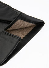 Dents Mens Cashmere Lined Handsewn Kangaroo Leather Gloves - Black