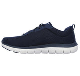 Skechers Mens Flex Advantage 2.0 Memory Foam Shoes Sneakers Runners Trainers - Navy