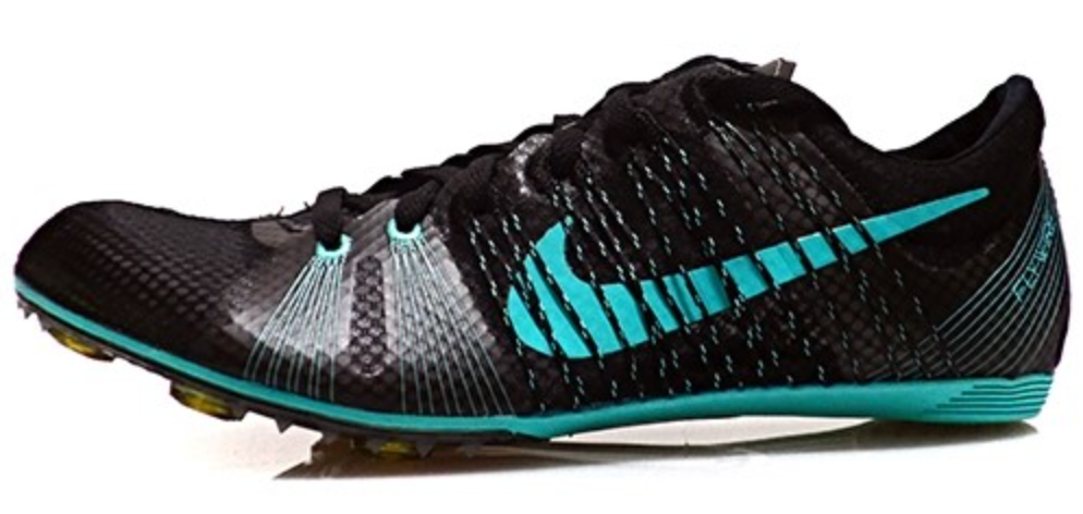 Nike Mens Zoom Victory Elite Track Distance Running Spikes - Black/Hyper Jade