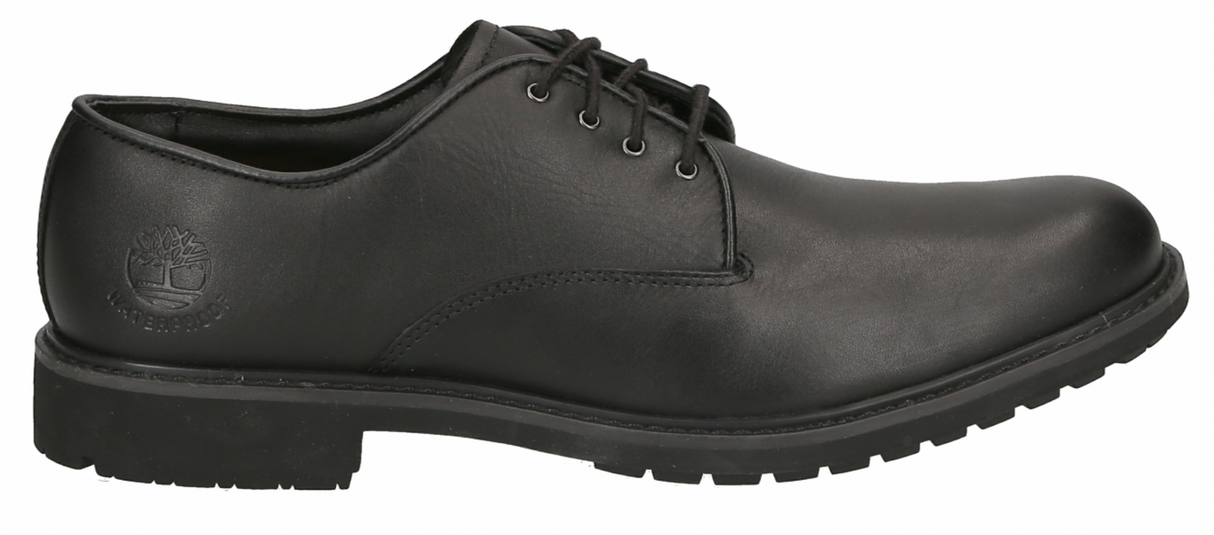 Timberland Earthkeepers Stormbuck Plain Toe Oxford Waterproof - Black Full Grain