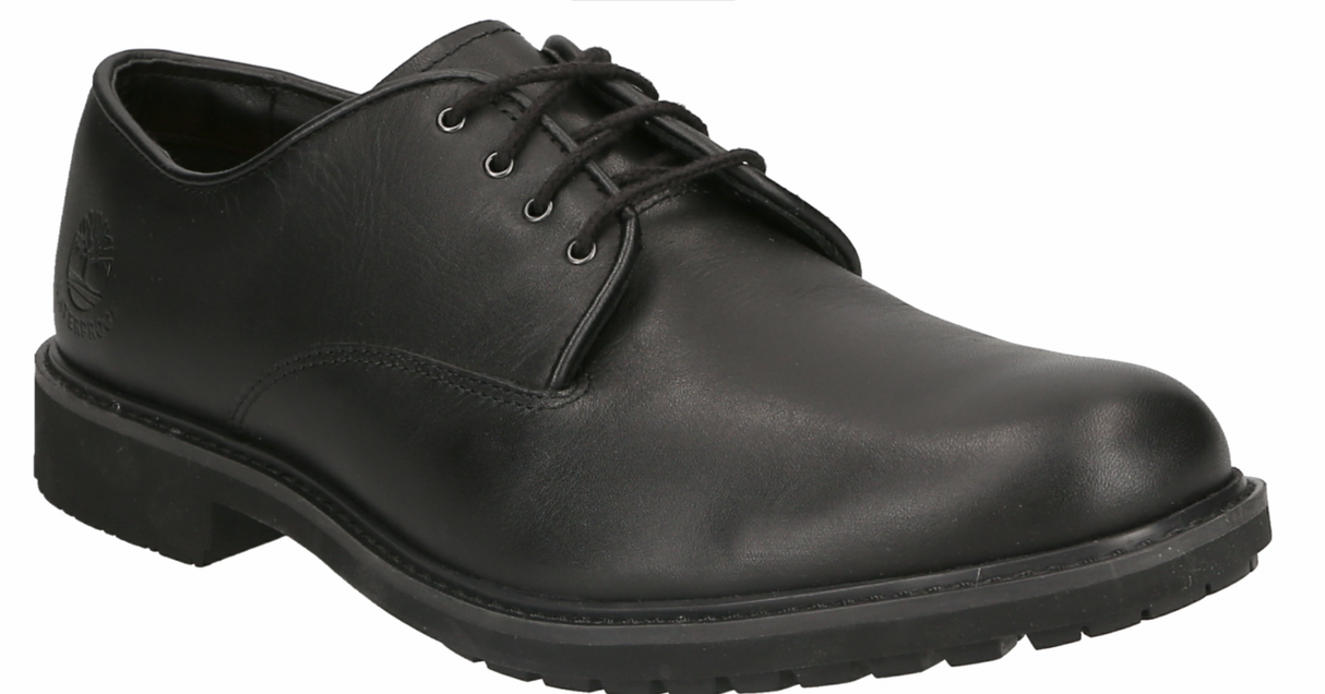 Timberland Earthkeepers Stormbuck Plain Toe Oxford Waterproof - Black Full Grain