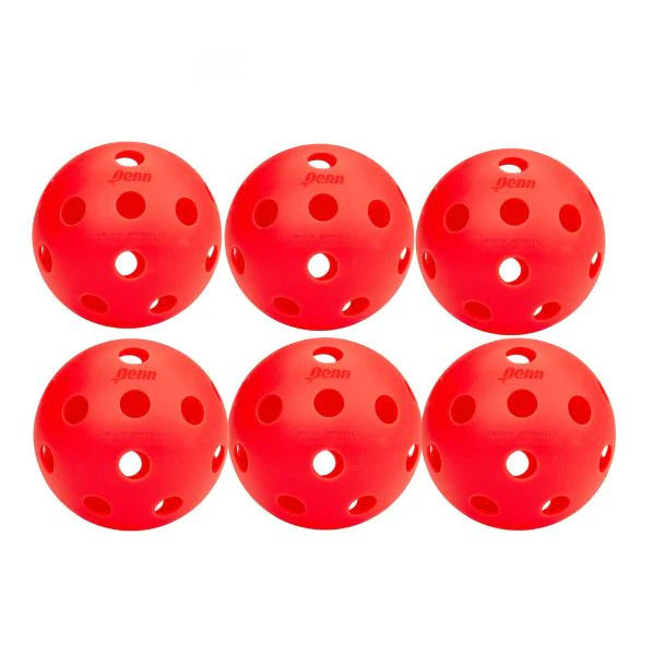 PENN 26 Indoor Pickleball Balls - 1 Pack of 6 Balls