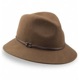 Goorin Brothers Womens Sofia 100% Wool Felt Fedora Hat - Brown