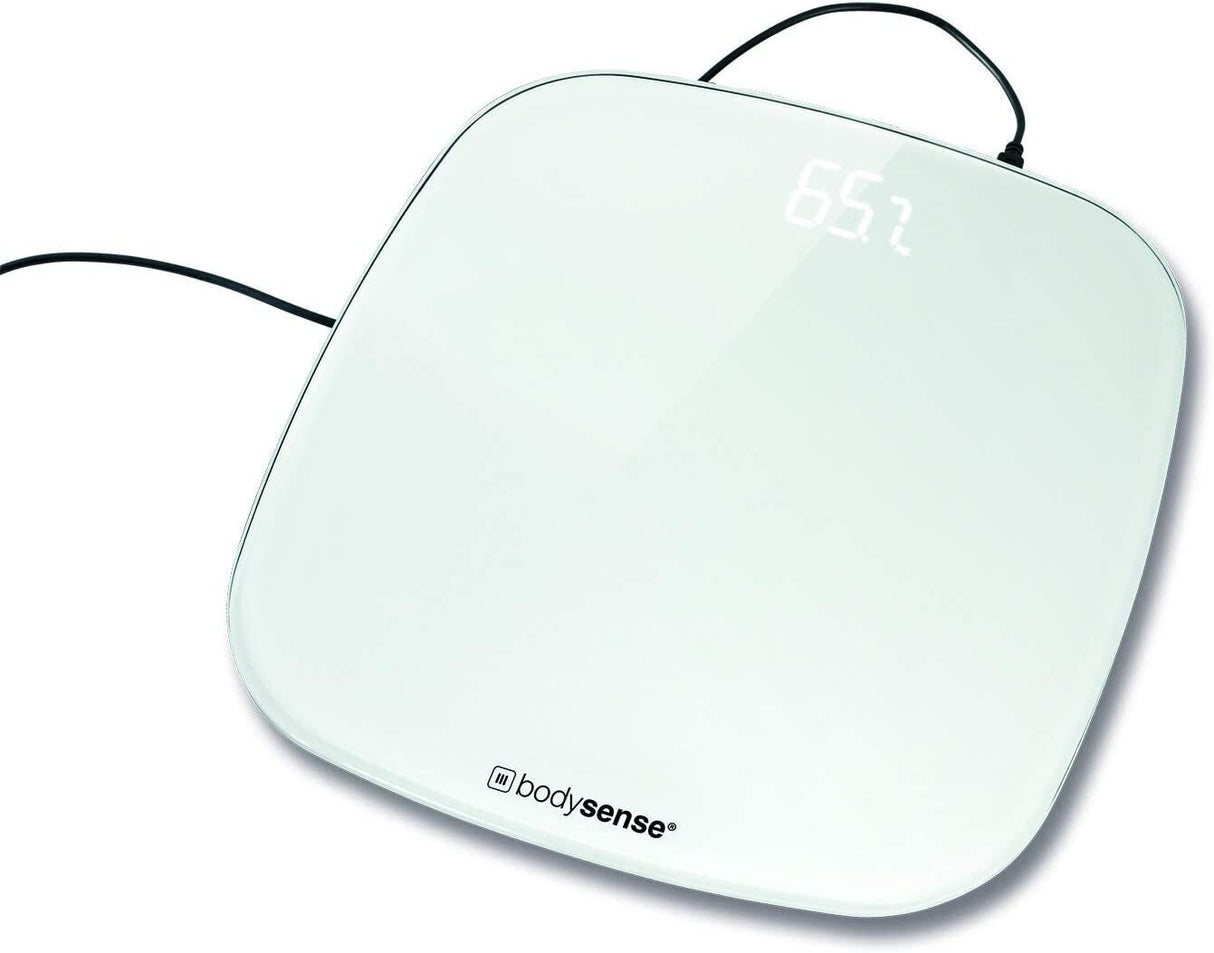 Bodysense Edge Rechargeable Weight Only Bathroom Scales with 180kg Capacity