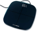 180kg Propert Bodysense Sigma Premium Smart Body Analysis Bathroom Scales - Black