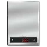 BodySense 5kg Stainless Steel Kitchen Scale Electronic Digital Weight Balance