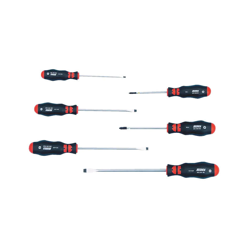 Wurth Screwdriver Round Blade Repair Tool Kit Assortment of 6