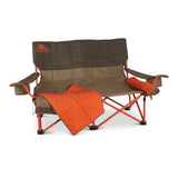 KELTY Low Loveseat Nest Chair Lounge Seat in Bungee Cord / Beluga