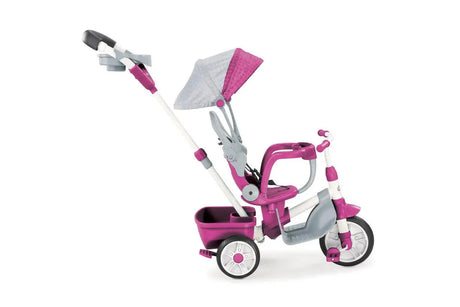 Little Tikes Bicycle 4 in 1 Tricycle Bike Trike/Ride On w/Shade Kids/Toddler 9m+ - Pink