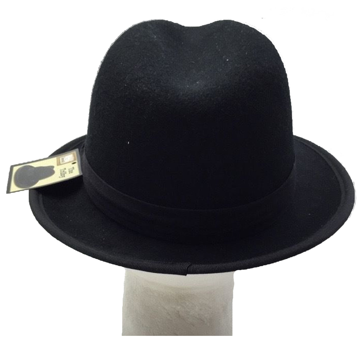 100% Premium Wool Felt Trilby Fedora Hat Panama Wide Brim Warm Winter Cap