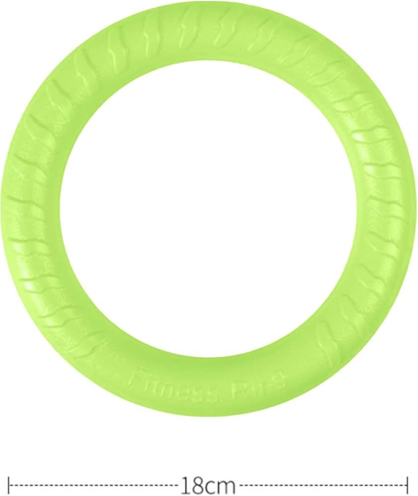 Medium 20cm Lightweight Dog Toy Chew Durable Floating Training Ring for Chewers Pet