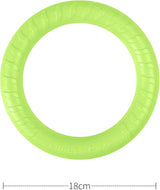 Medium 20cm Lightweight Dog Toy Chew Durable Floating Training Ring for Chewers Pet