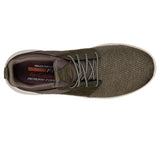 Skechers Mens Cambden Shoes Sneakers Runners Casual - Olive