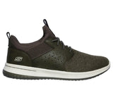 Skechers Mens Cambden Shoes Sneakers Runners Casual - Olive