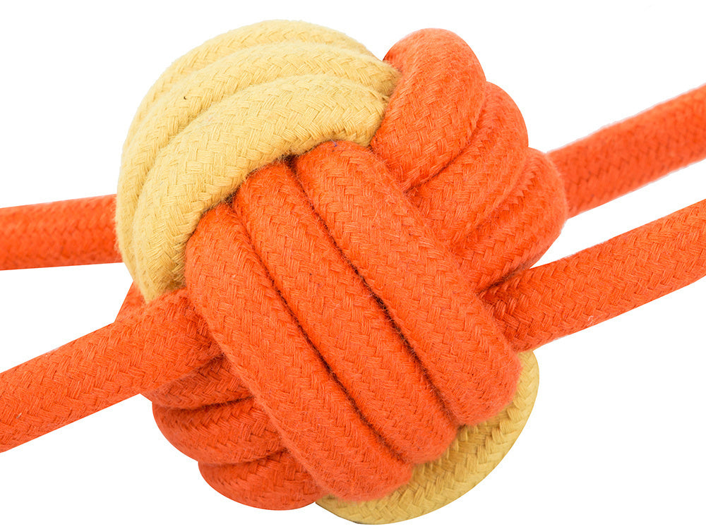 3x Heavy Duty Rope Dog Pet Toy Tug of War Durable Tough Chew Small to Large Dogs