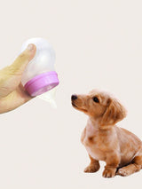 3pcs Pet Nursing Bottle Kit Curved Bottle Body For Newborn Puppies & Kittens Dog Cat