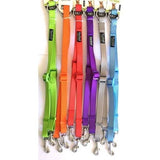 Double Dog Leash Lead Coupler - Walk and Control 2 Dogs Easily 2.5cm Width