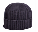 KANGOL Fashioned Cuff Pull On Beanie Warm Hat Knitted Cap - Atlantis (Navy)