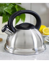 3.0L Whistling Kettle Stainless Steel Camping Tea Kitchen Stove Top Camping