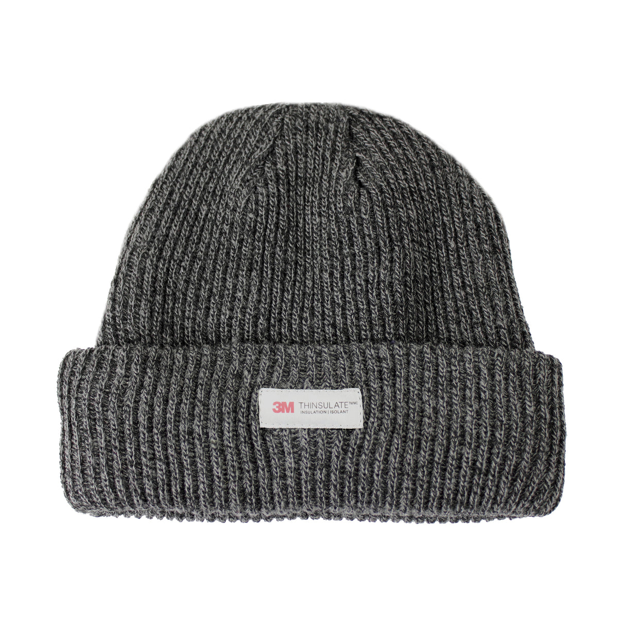 3M Thinsulate Beanie Hat Warm Winter Cap Pull On Thermal Snow - Charcoal