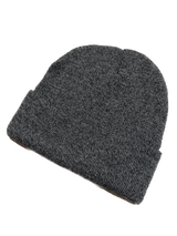 Dents Mens Acrylic Beanie Winter Knit Warm Hat Ski - Charcoal