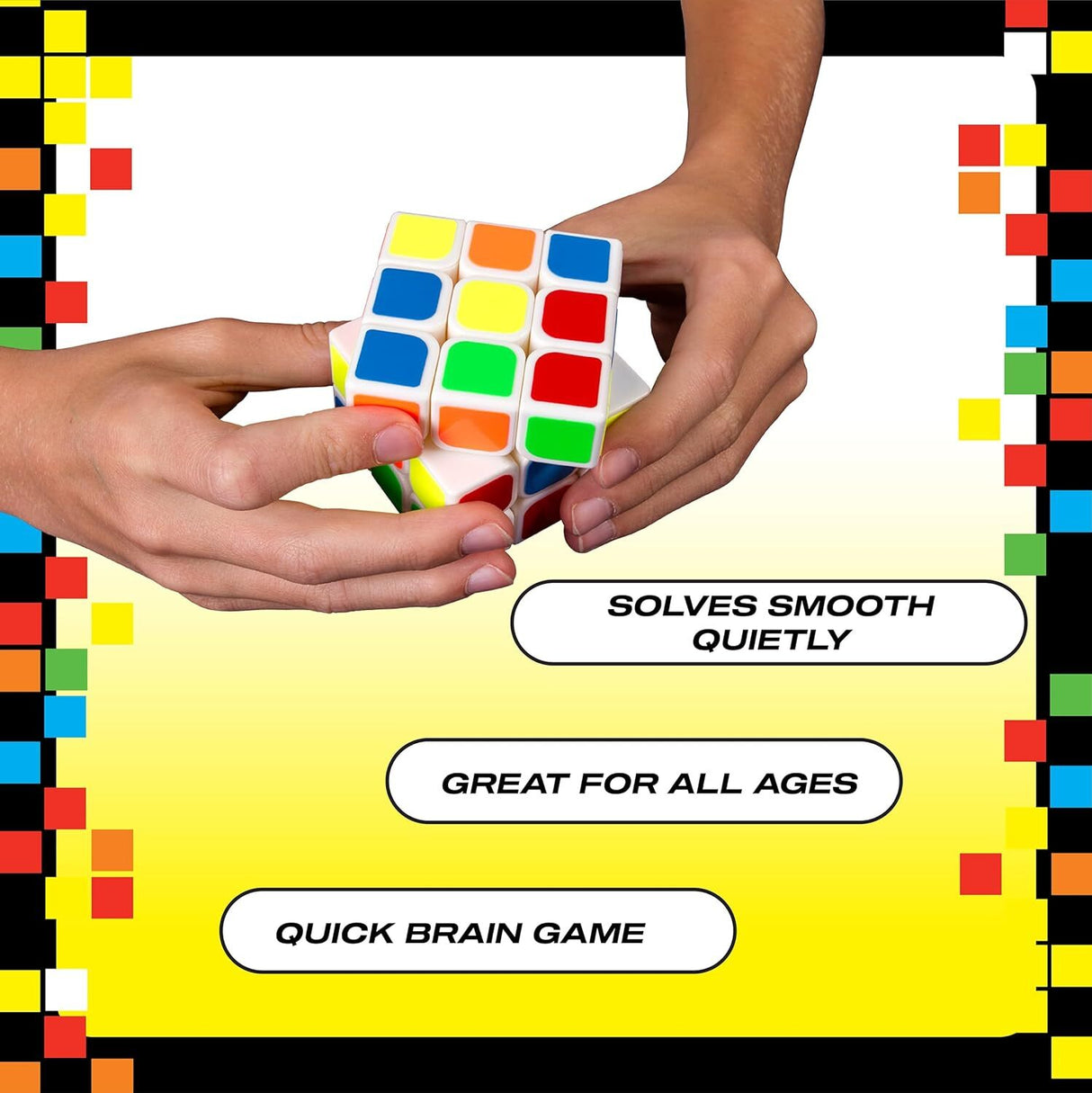 Duncan Quick Magic Cube 3 x 3 Brain Teaser Puzzle