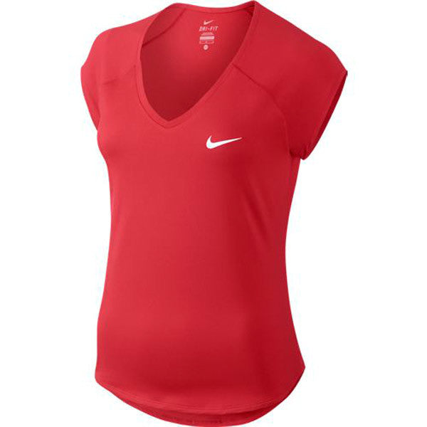 Nike Womens Court Tennis Top Sports - Red