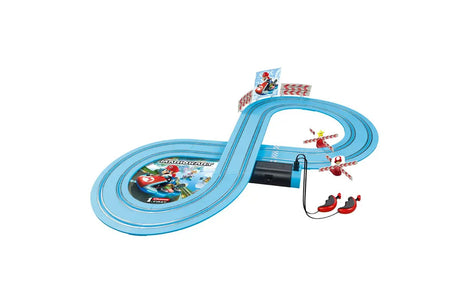 Carrera First Yoshi/Mario Kart Racing Slot Cars 2.4m Track Set w/Remote Kids Toy