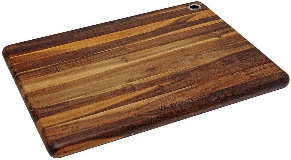 Peer Sorensen Long Grain Cutting Chopping Board 42x32x2.5cm in Brown