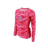 GILLZ Womens Tournament Long Sleeve Fishing Shirt Top - Pink Water