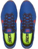 Nike Zoom Rival Waffle Track Distance Running Spikes - Hyper Cobalt/Crimson