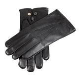 DENTS Mens Premium Kangaroo Leather Gloves Wool Lined Winter Gift - Black