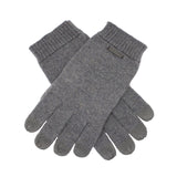 Dents Mens Pure Merino Wool Touchscreen Gloves - Shale