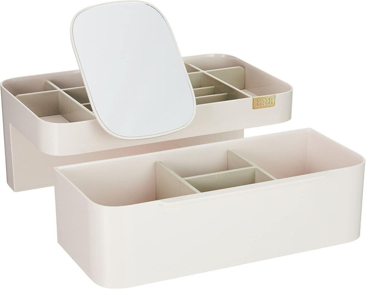 Joseph Joseph Viva Large Cosmetic Organizer w/ Removable Mirror