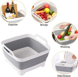 20x Collapsible Strainer Foldable Fruit Veggies Wash Colander Storage Basket