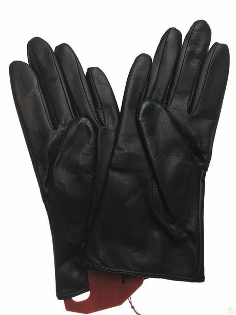 DENTS Ladies Premium Kangaroo Leather Cashmere Lined Gloves Winter Womens - Black